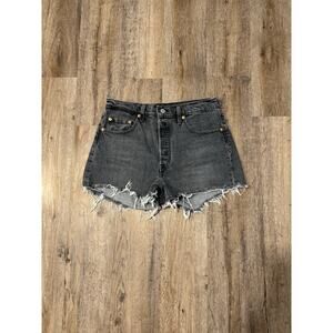 Levi's Premium Women’s 501 Original Fit High Rise Denim Shorts Size 29